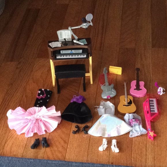 barbie music set